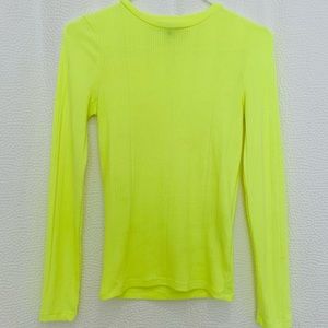 Neon long sleeve shirt